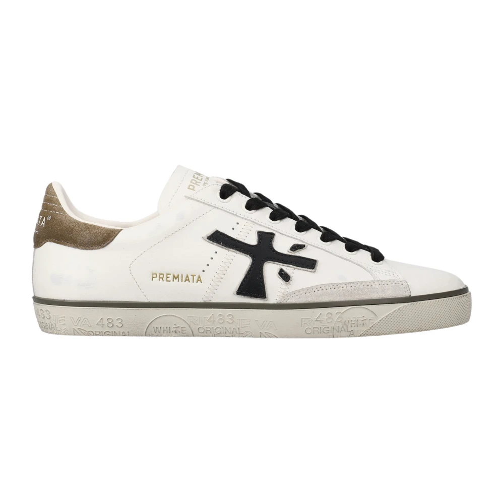 Premiata Steven 7630 Sneakers Heren Schoenen Wit