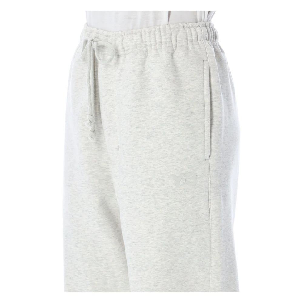 Y-3 Grijze Melange Classic Logo Joggingbroek Gray Dames