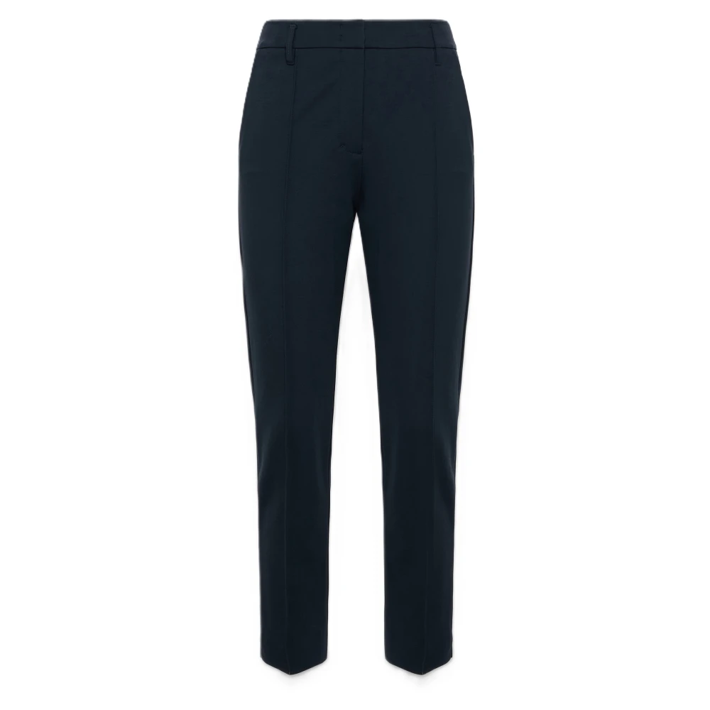 Dorothee schumacher Essence Broek High-Rise Enkel Lengte Blue Dames