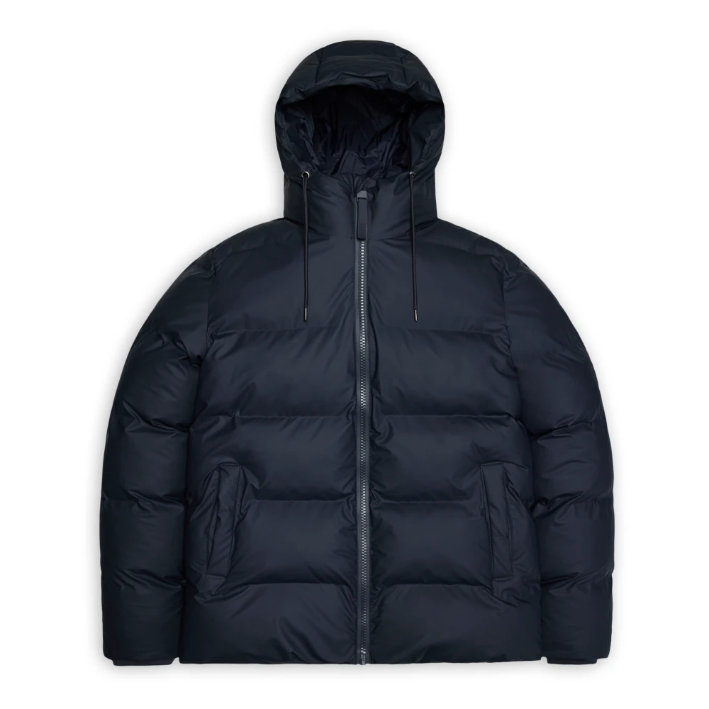 Rains Bleu Puffer Jacket Alta W3t3 - Image 3