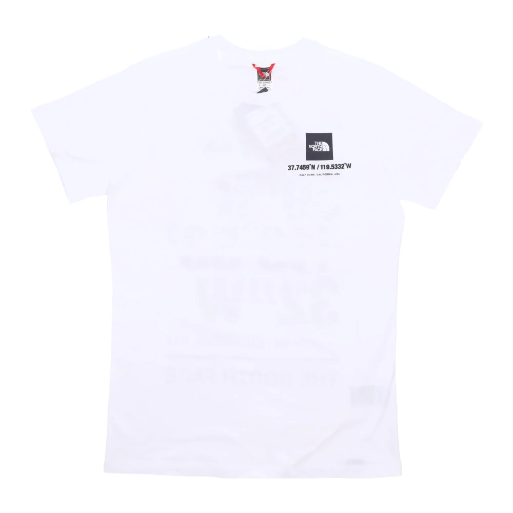 The North Face Coordinates Relaxed Tee Streetwear Collectie White Dames