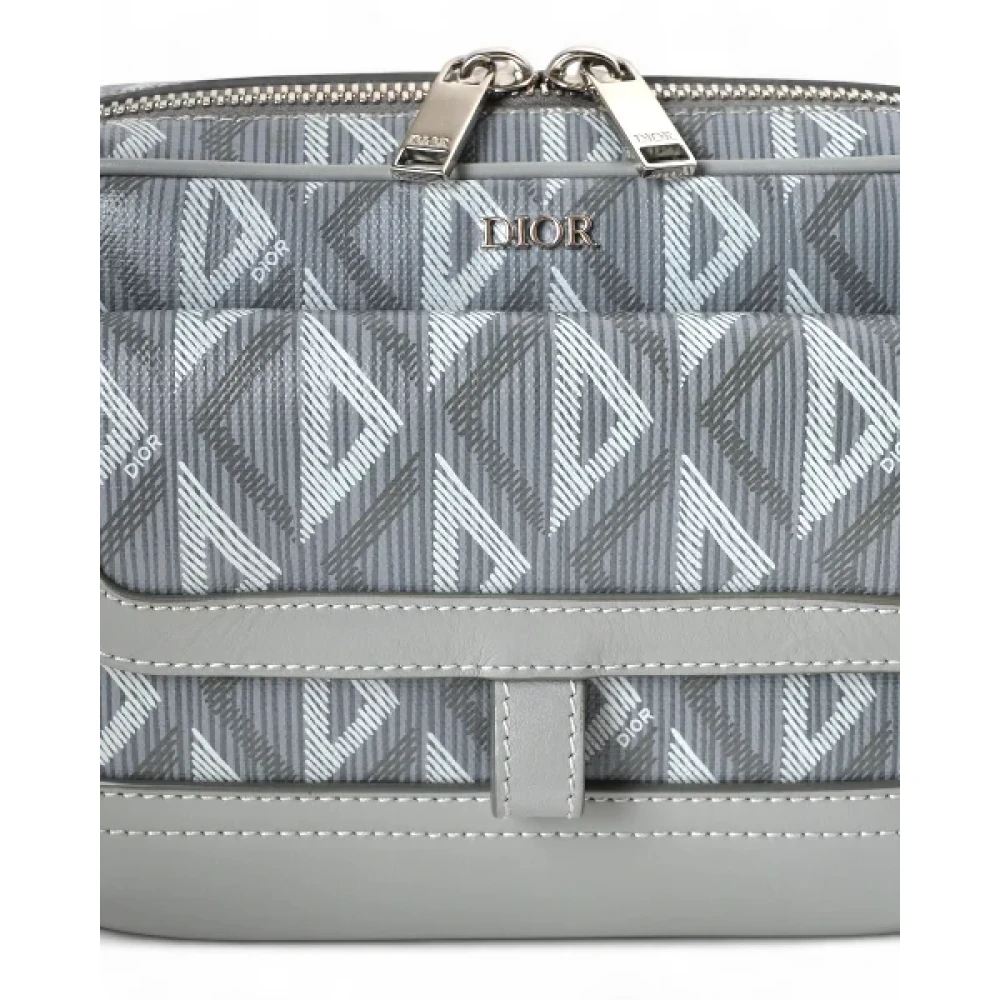 Dior Vintage Pre-owned Fabric dior-bags Gray Dames