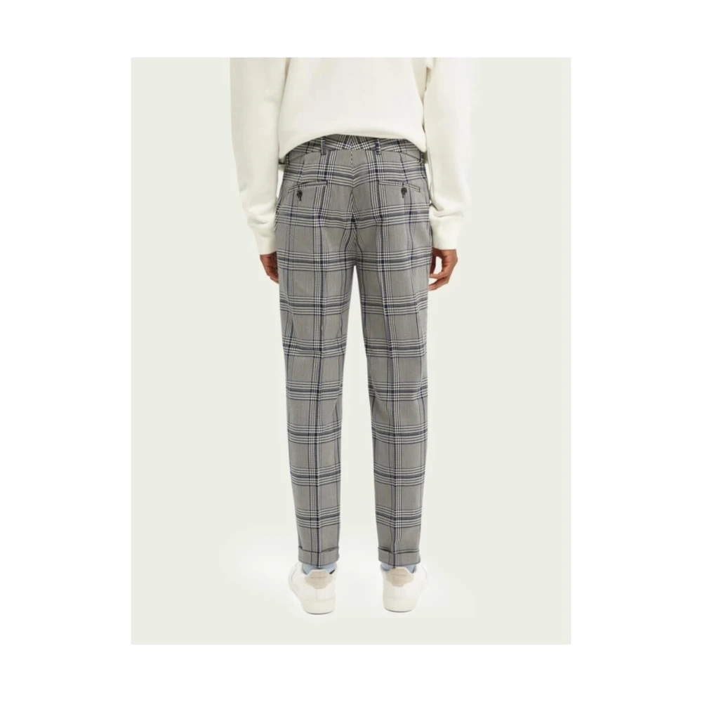 Scotch & Soda Heren Logo Broek Gray Heren