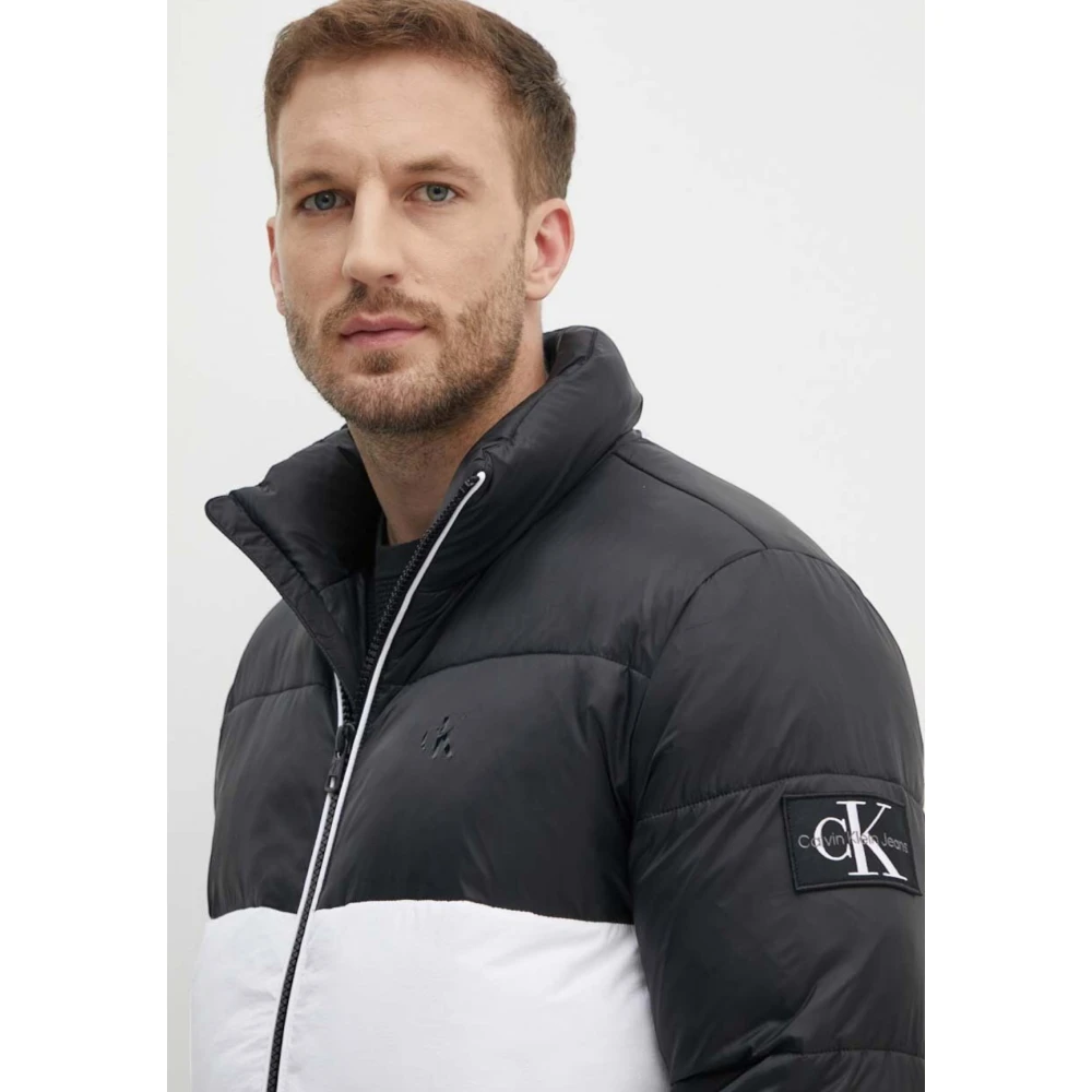 Calvin Klein Jeans Stijlvolle Mannen Jassen Trending Nu White Heren