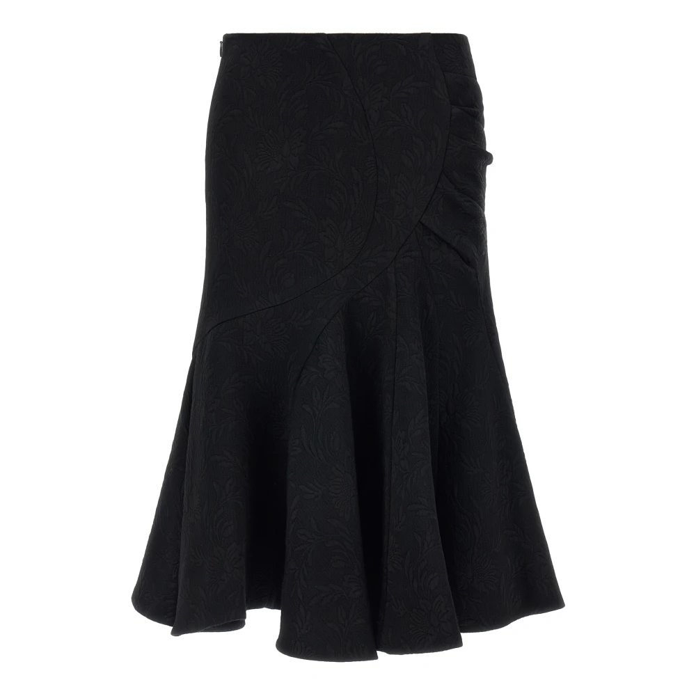 Dries Van Noten Women's Black Midi Skirts, Xs, Sibel Midi Skirt