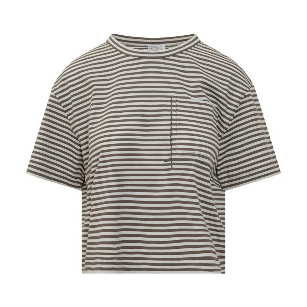 Tops > T-Shirts - - Brunello Cucinelli - Modalova