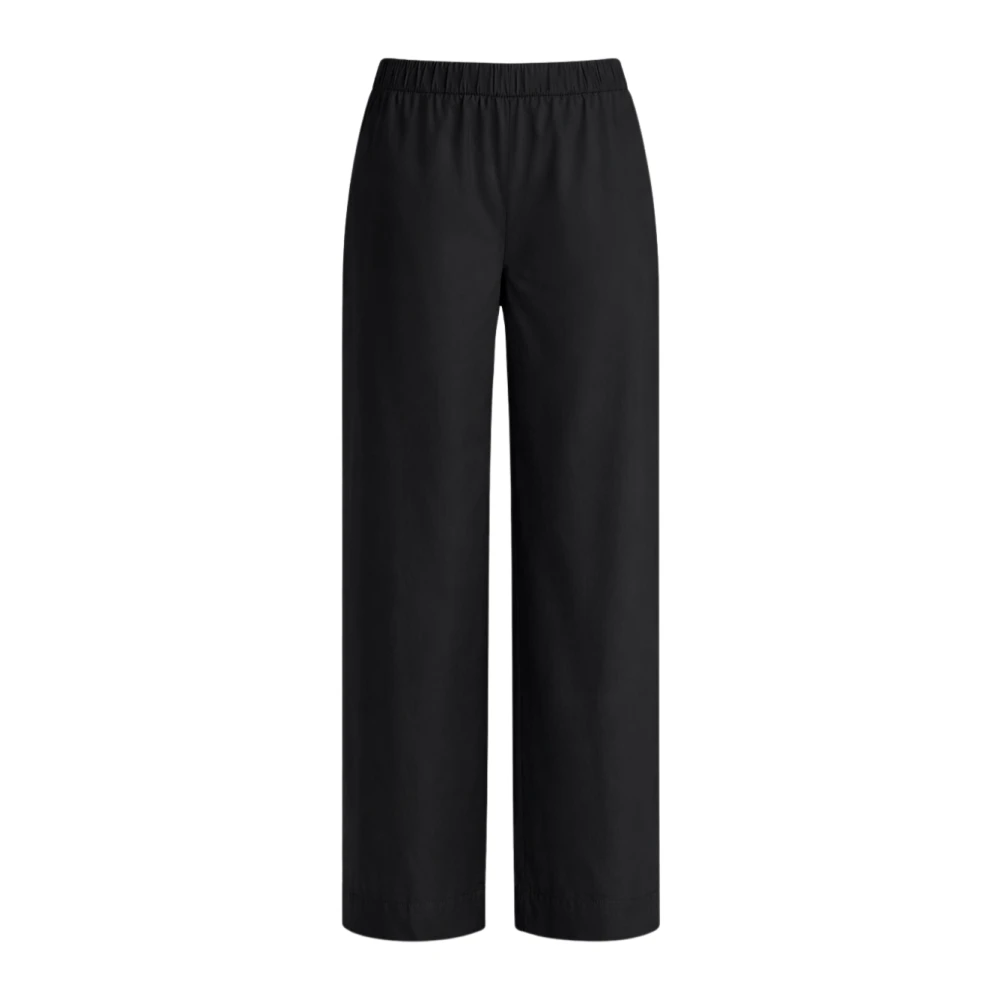 Liviana Conti Kvinno Svart Byxor Dam, Xs, Cropped Byxor