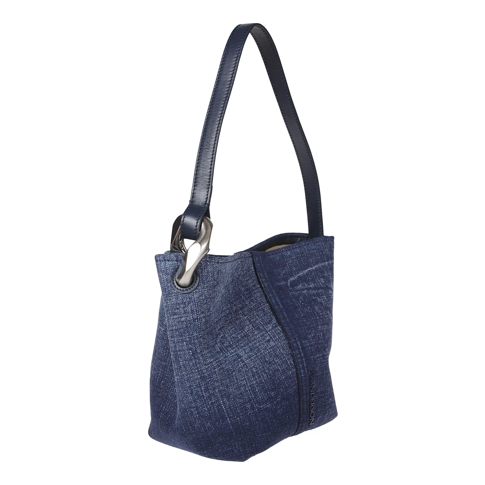 JW Anderson Hoek Emmer Tas Blue Dames