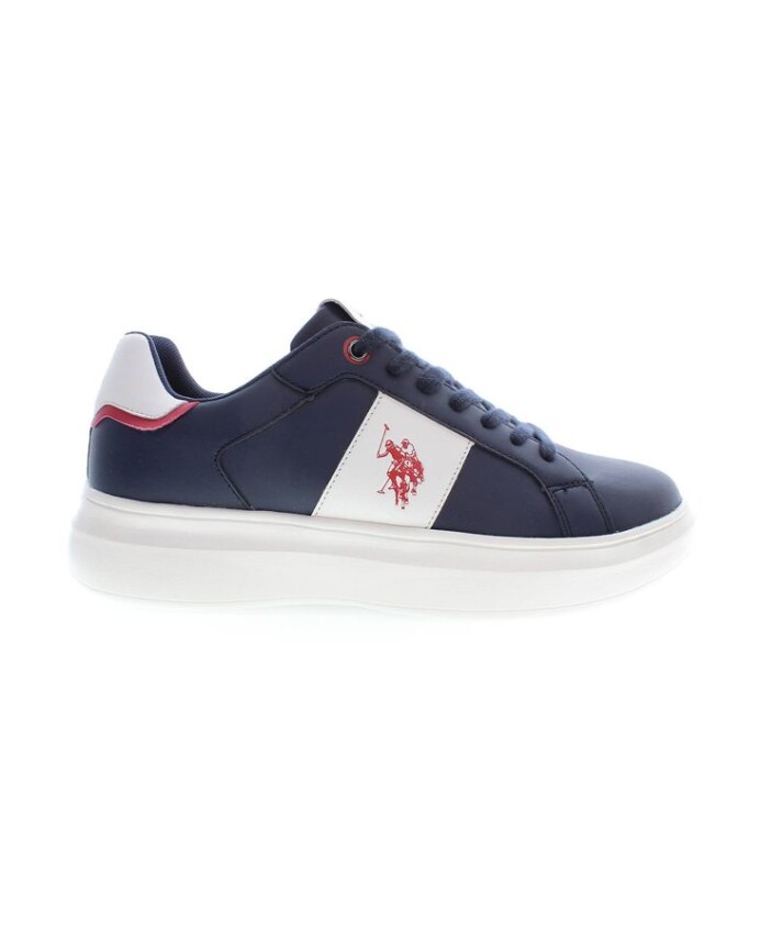 sneaker-en-polyester-bleu-avec-details-contrastants
