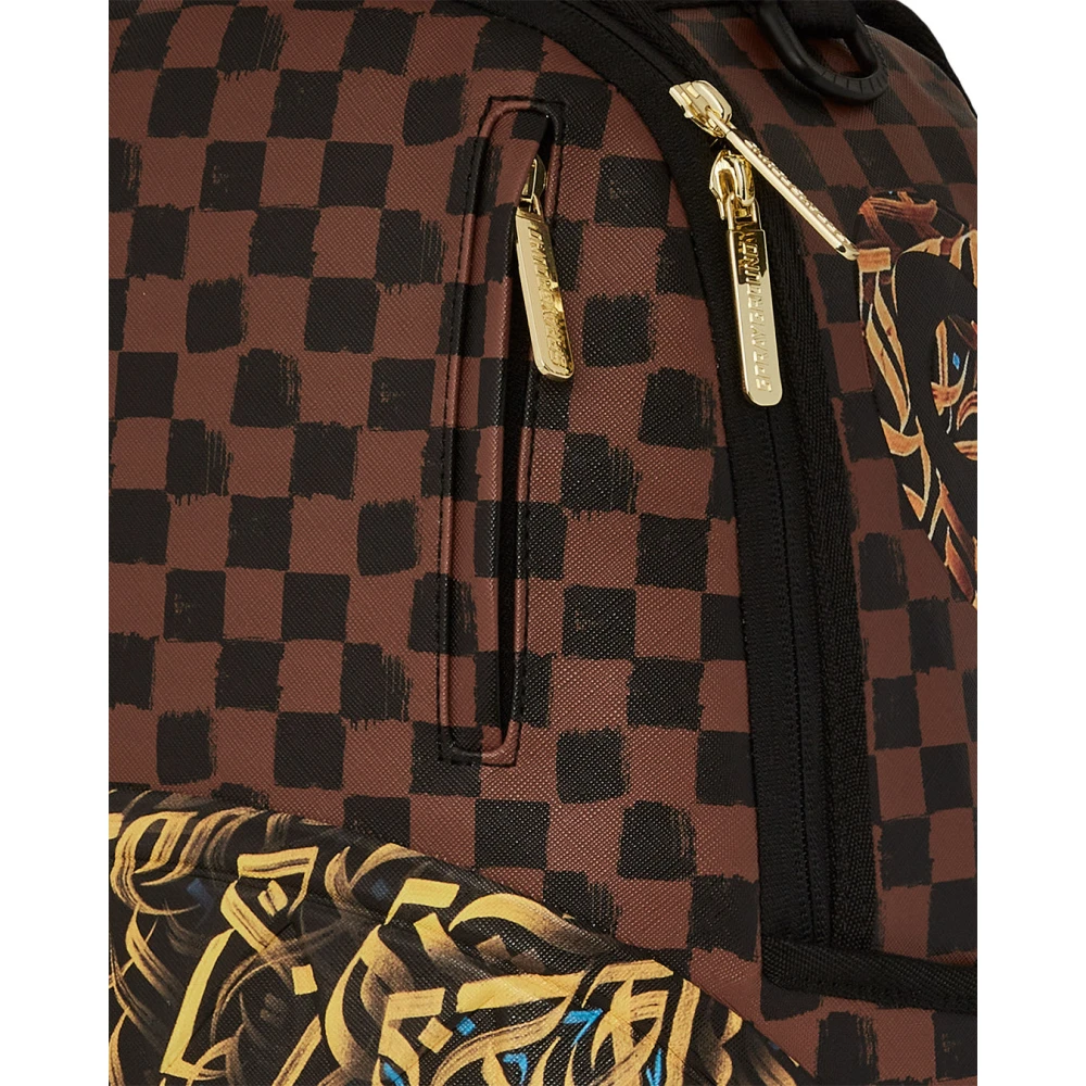 Sprayground Haaien In Parijs Rugzak Brown Heren
