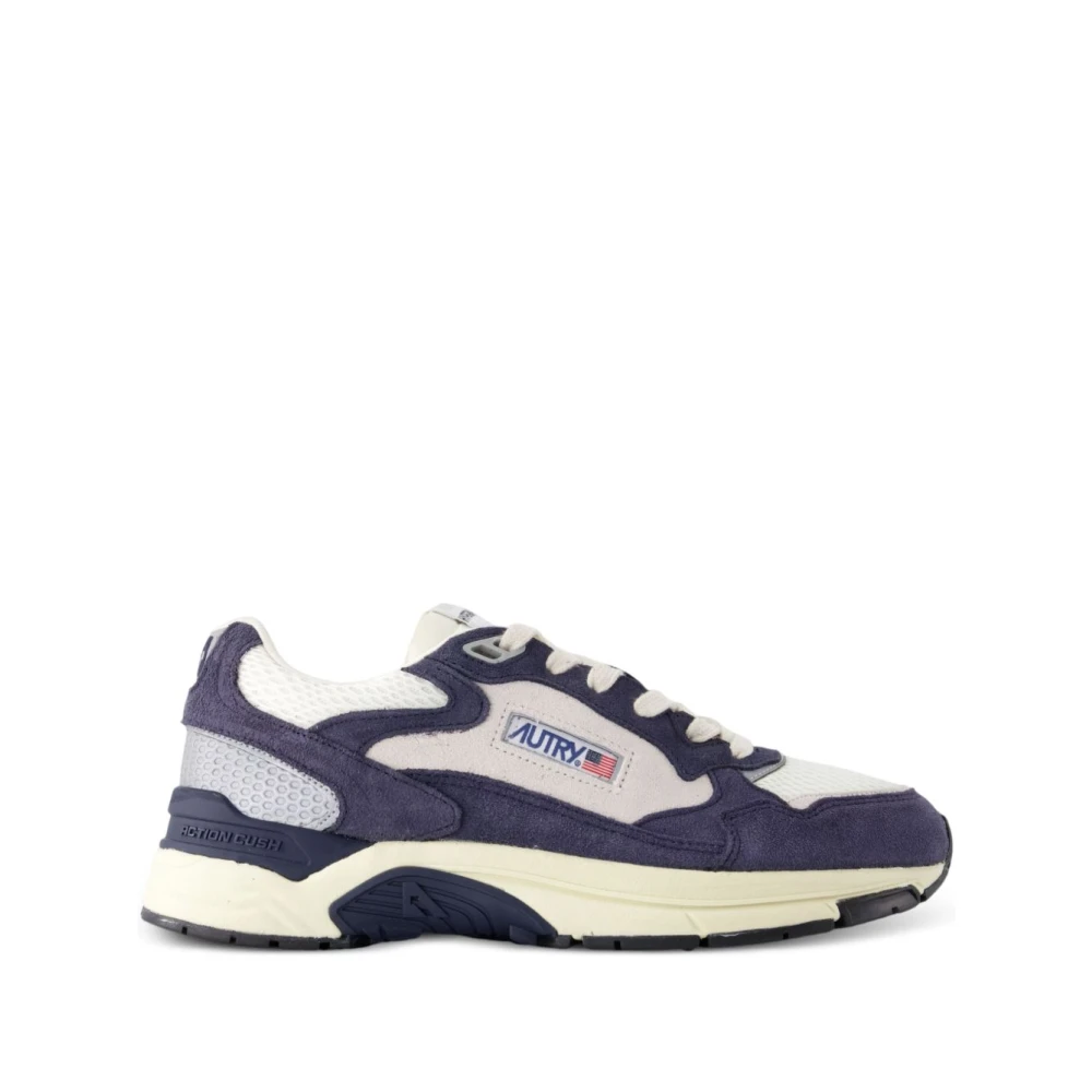 Autry Men's Blue Hyperway Low - Sneakers - 9 Uk - Shoes