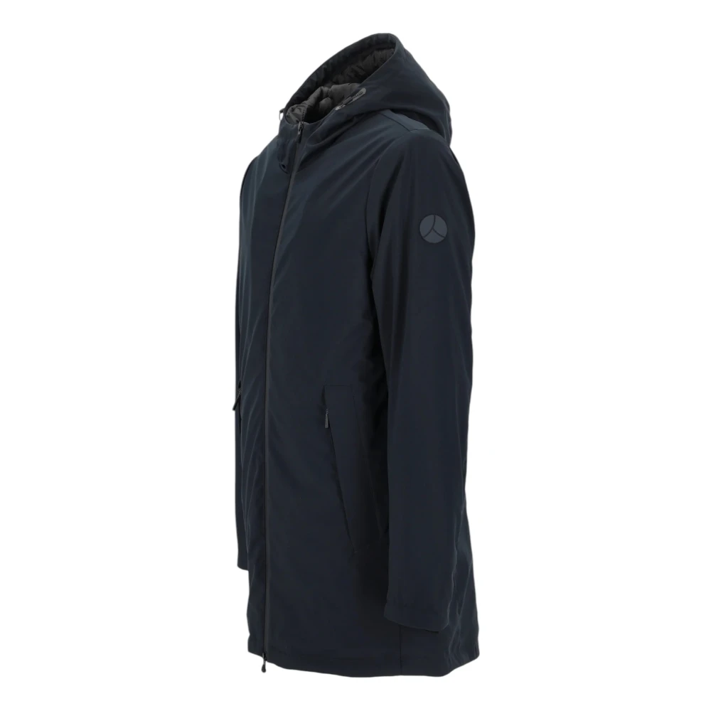 People of Shibuya Parka Met Capuchon Blue Heren