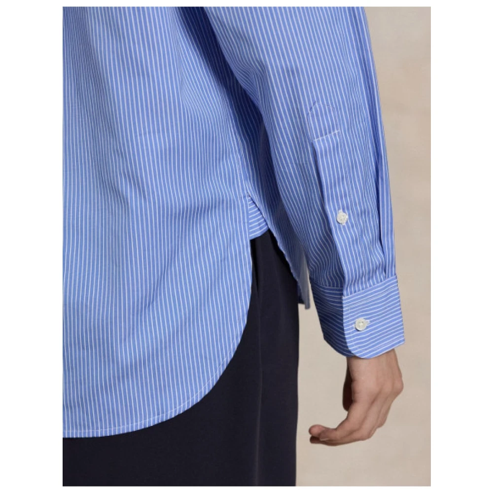 Polo Ralph Lauren Gestreept Casual Overhemd Blue Dames