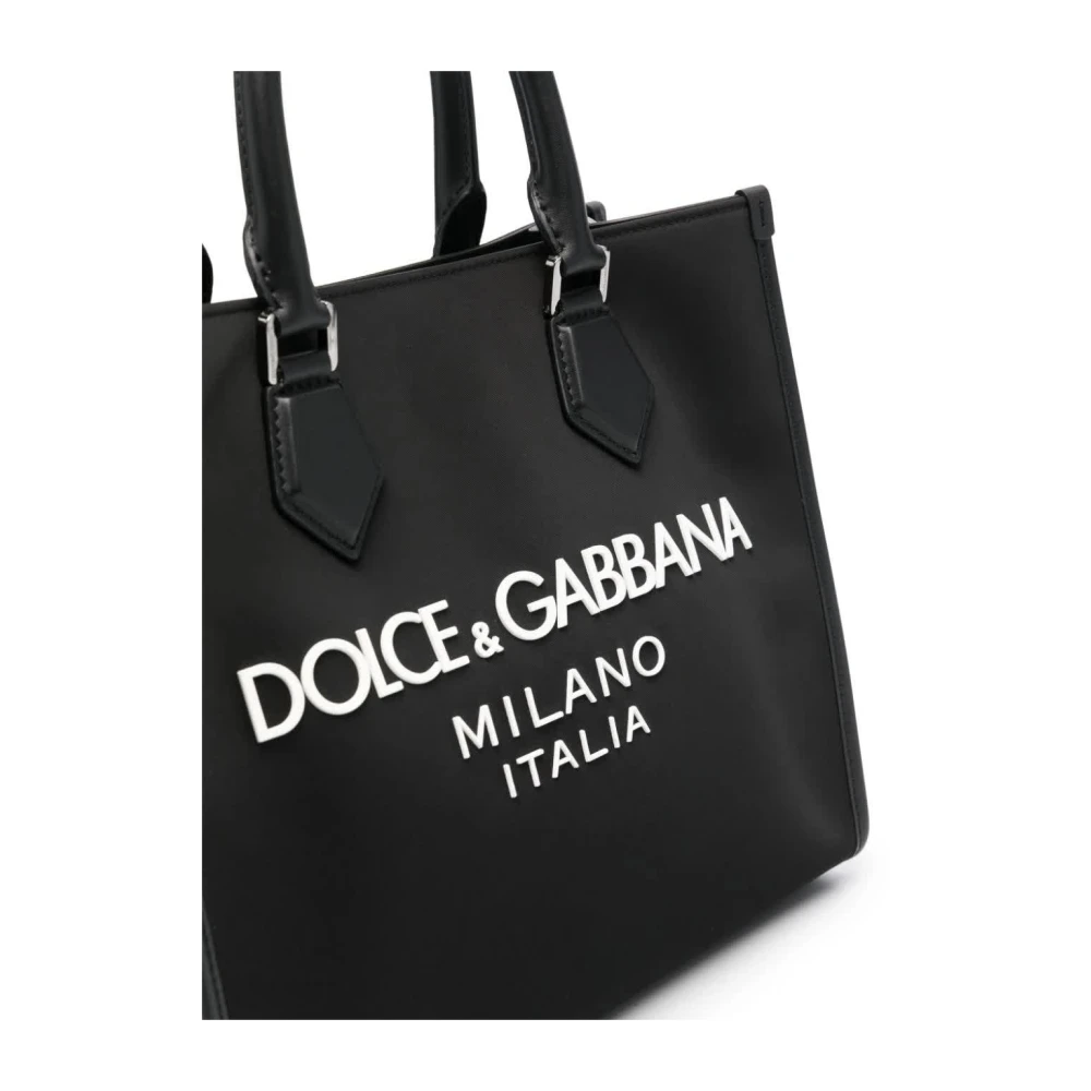 Dolce & Gabbana Klassieke Zwarte Shopper Black Heren