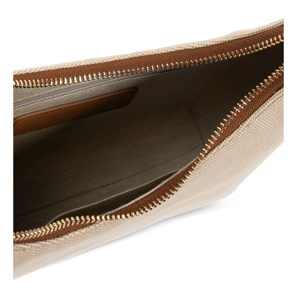 Furla Natuurlijk Brandy Goccia S Handtas Beige Dames