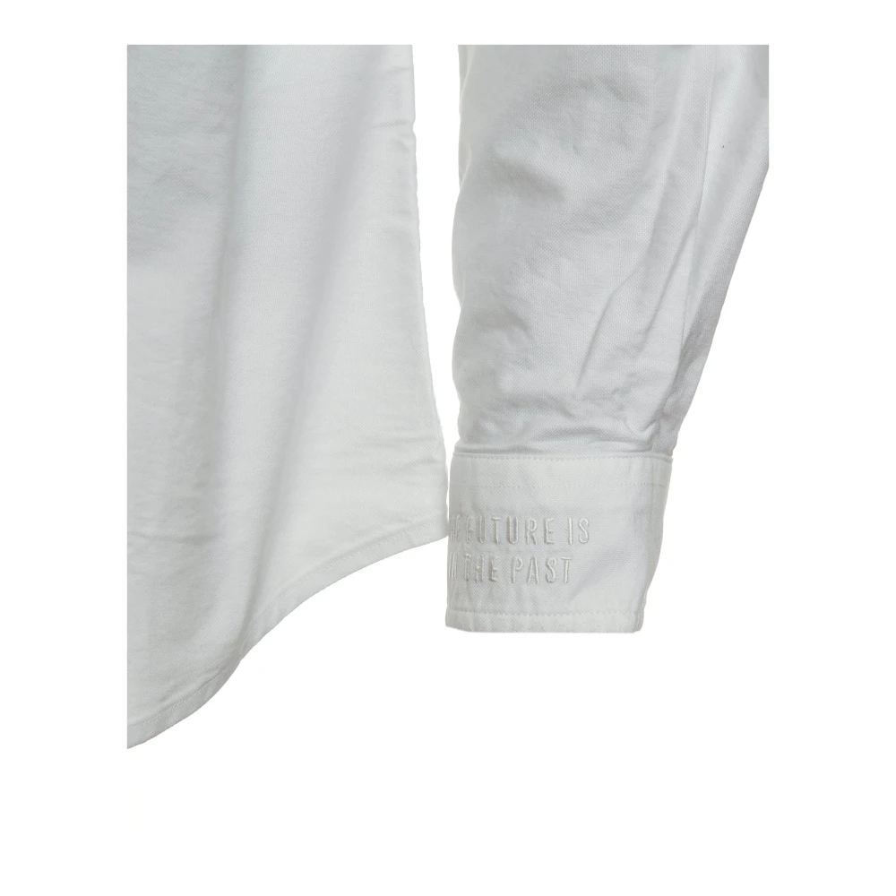 Human Made Oxford Overhemd met Button Down Kraag White Heren