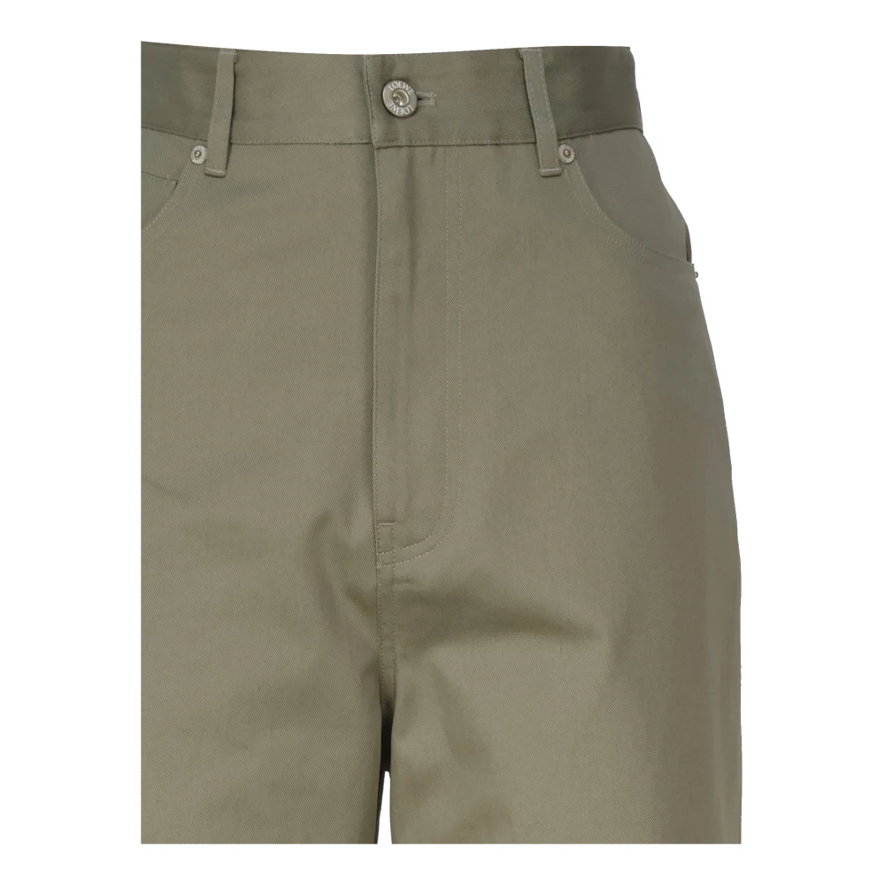 Loewe Army Green Broek Green Dames