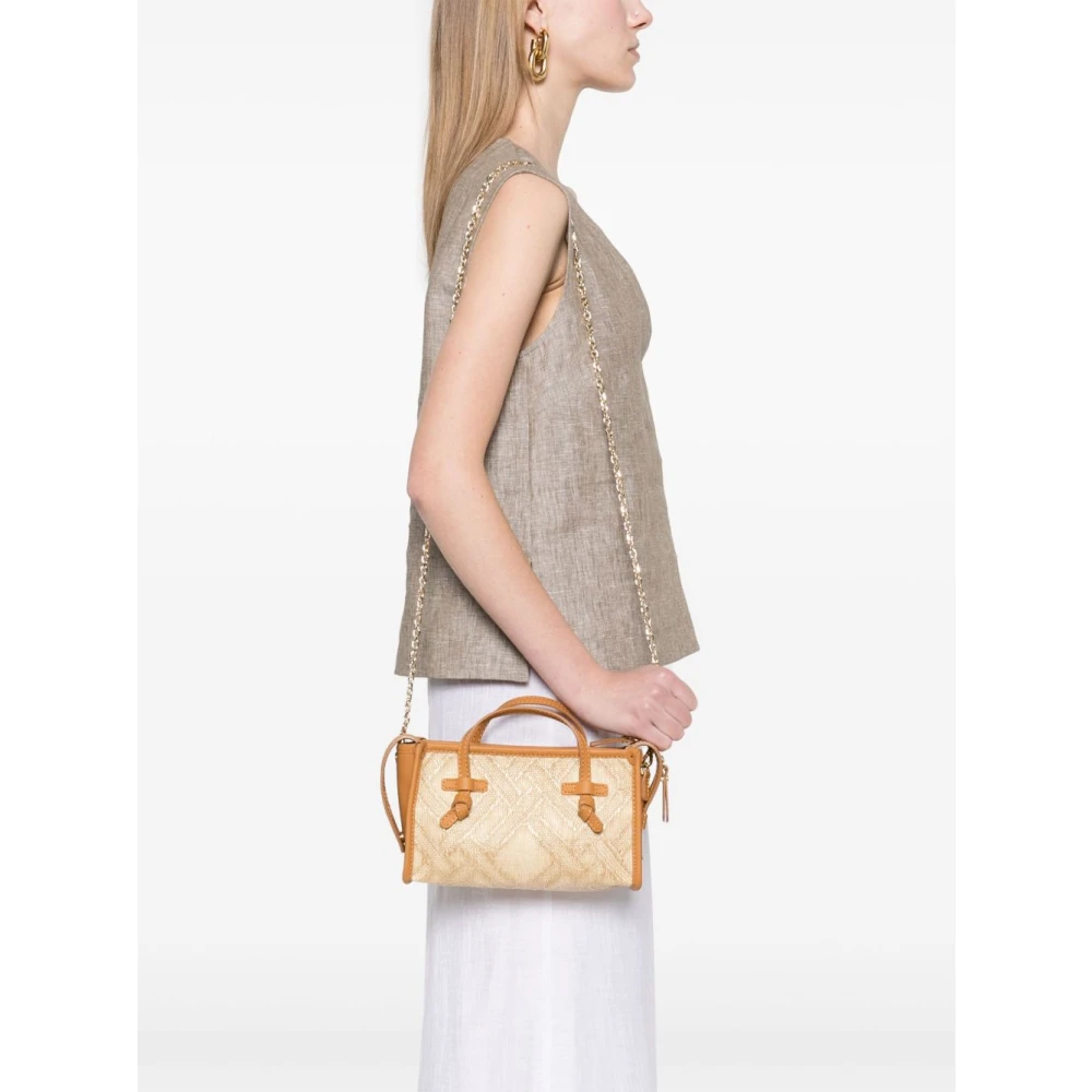 Gianni Chiarini Natuurlijke tassen met bovenritssluiting Beige Dames