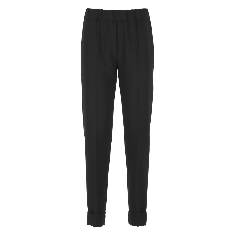 D.Exterior Tapered Trousers Black Dames