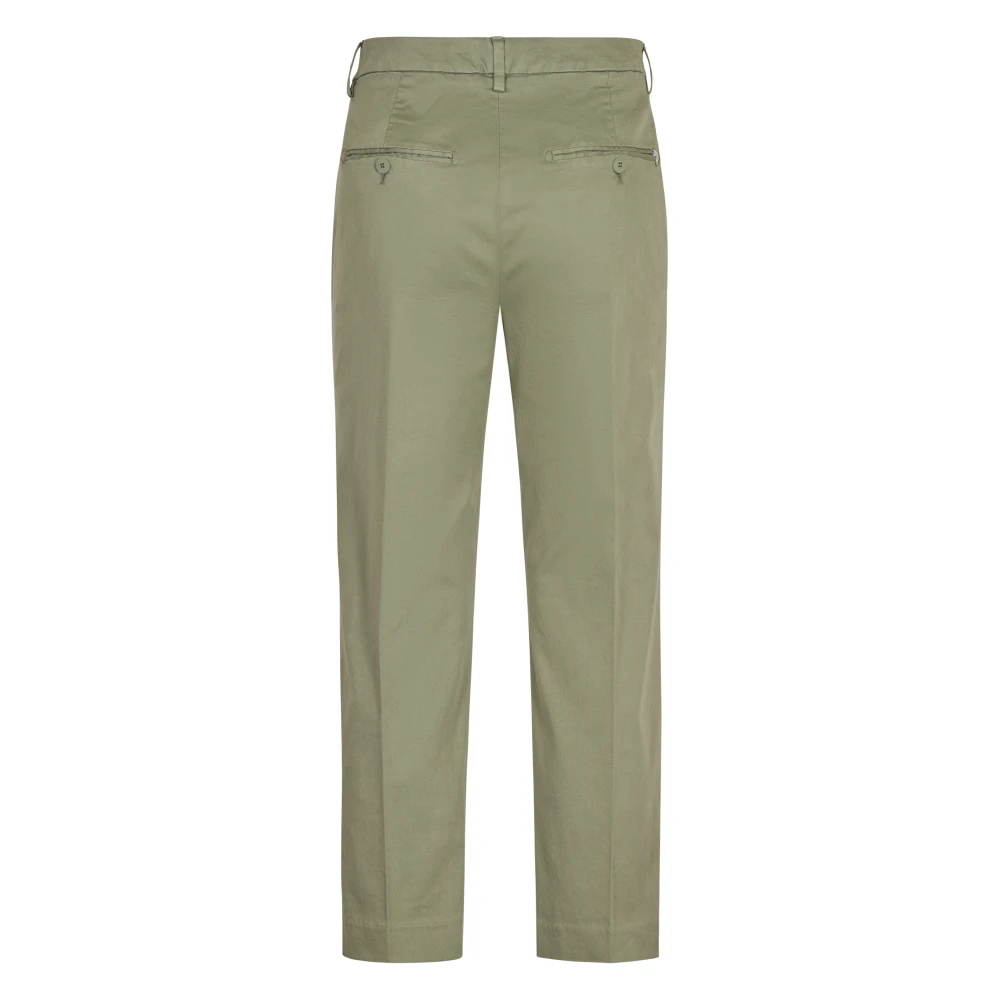 Dondup Nima ZIP Broek Green Dames