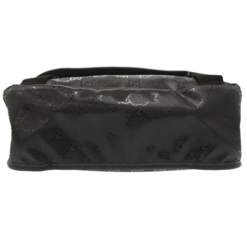 Gucci Vintage Pre-owned Canvas gucci-bags Black Dames