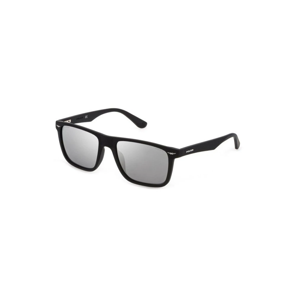 Police Men's Black Sple02 Sunglasses - Sunglasses - 57 Mm - Accessories