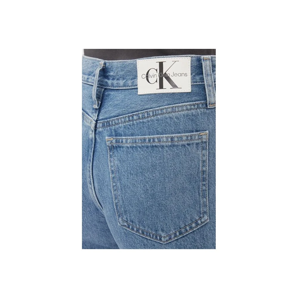 Calvin Klein Jeans Lichtblauwe Baggy Jeans & Broek Blue Dames