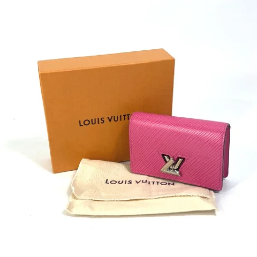Louis Vuitton Vintage Pre-owned Leather wallets Pink Dames
