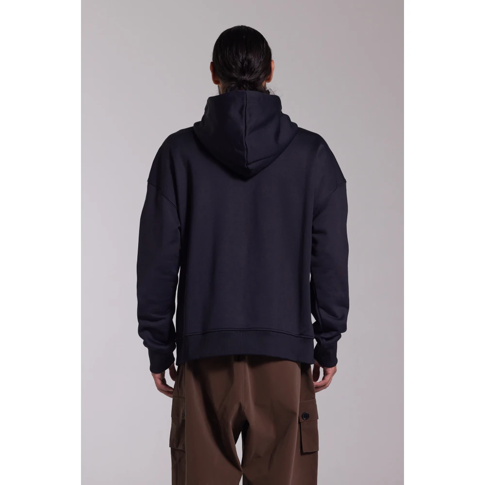 Stutterheim Zachte Fleece Hoodie Black Heren