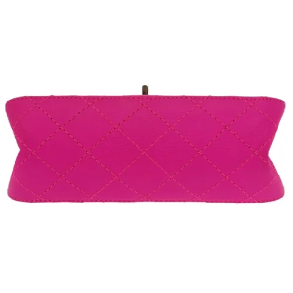 Chanel Vintage Pre-owned Fabric chanel-bags Pink Dames