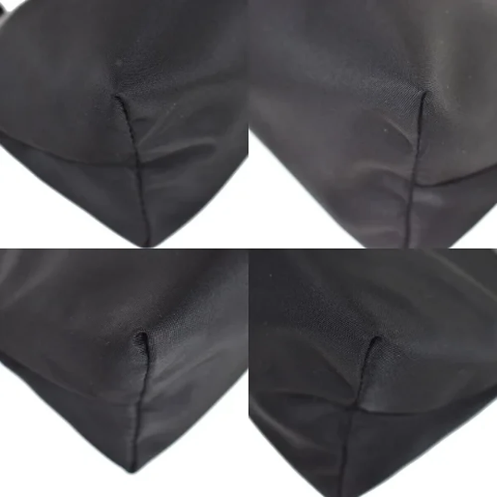 Salvatore Ferragamo Pre-owned Fabric clutches Black Unisex