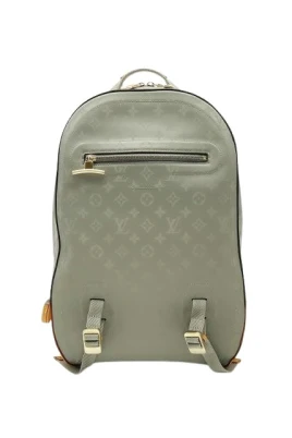 Pre-owned Monogram Titanium Backpack GM