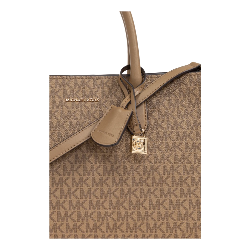 Michael Kors Handtas Scarlett Beige Dames