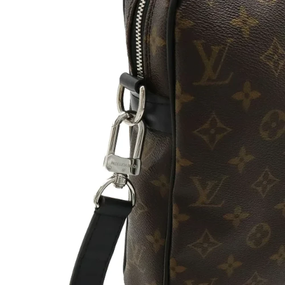 Louis Vuitton Vintage Pre-owned Canvas briefcases Brown Dames