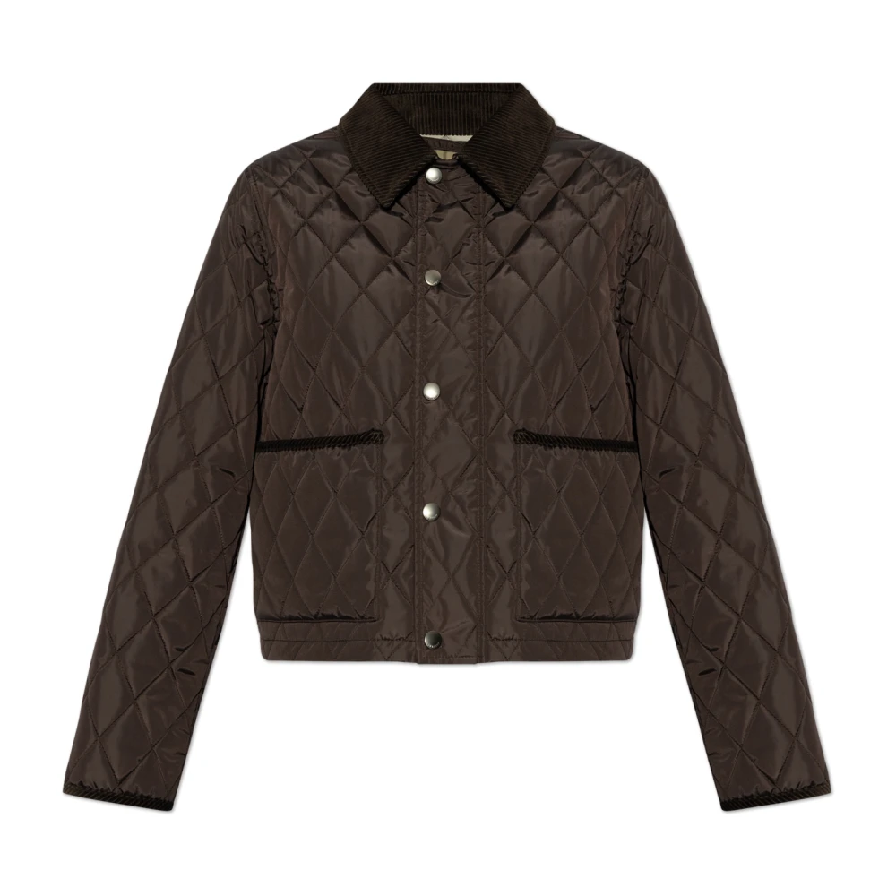 Burberry Gewatteerde jas Brown Dames