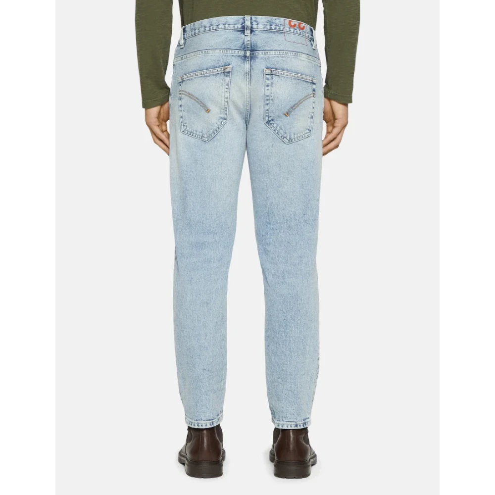 Dondup Brighton Carrot Denim Jeans Blue Heren