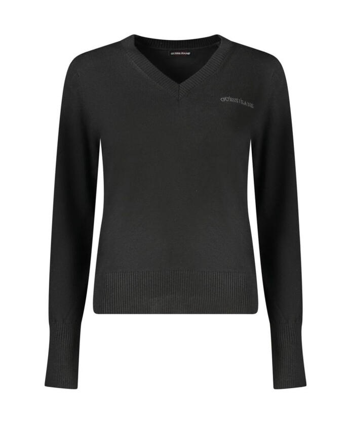 pull-en-laine-noir-a-col-rond