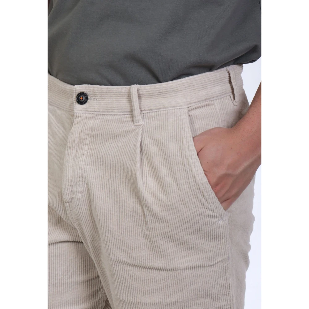 Hugo Boss Heren Chino Shyne Broek Beige Heren