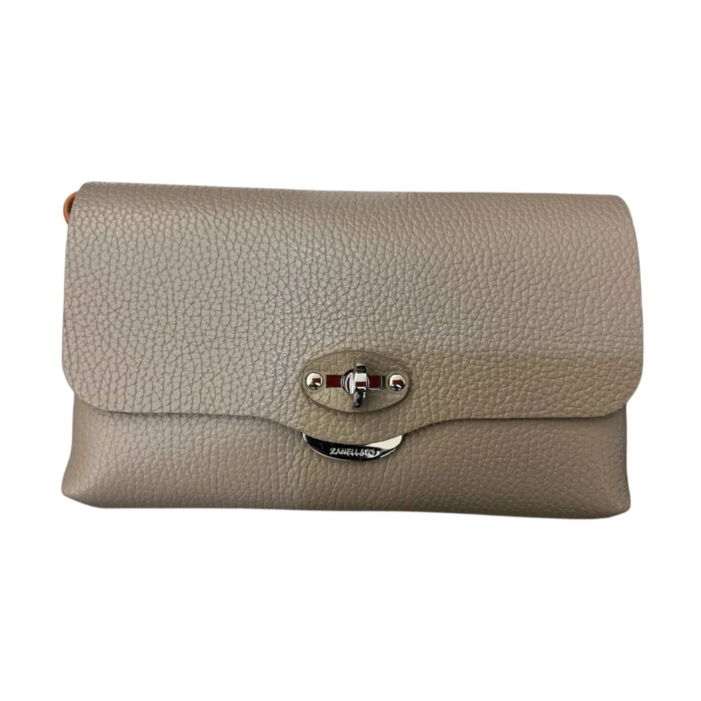 Zanellato Stijlvolle Envelop Clutch Tas Gray Dames