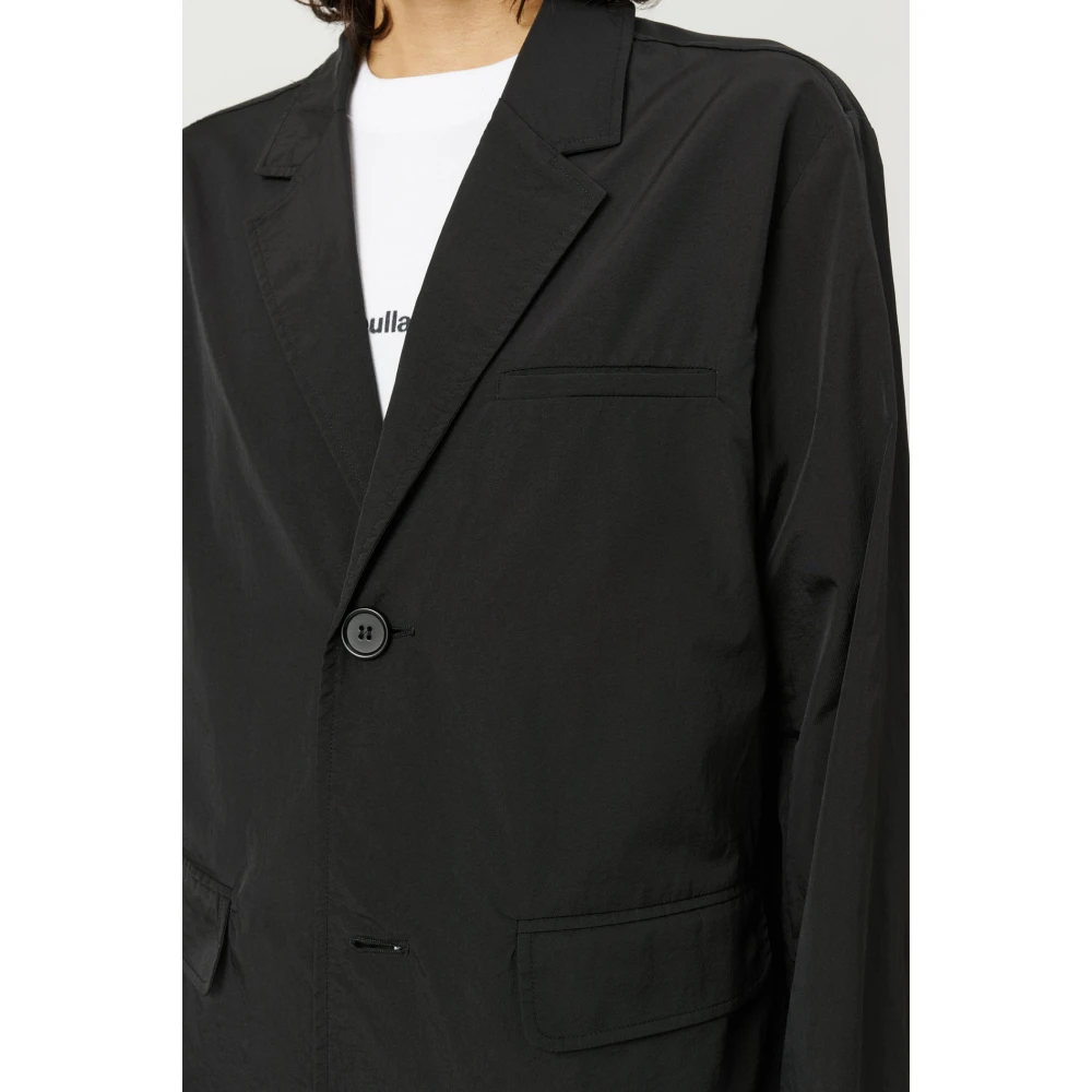 Soulland Relaxed Fit Zwarte Blazer Black Dames