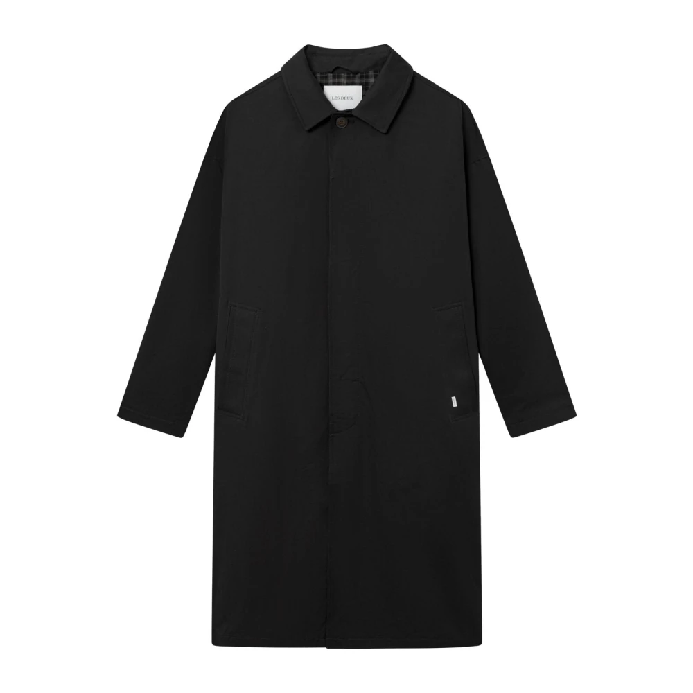 Les Deux Mateo Coat 3.0 Black Heren