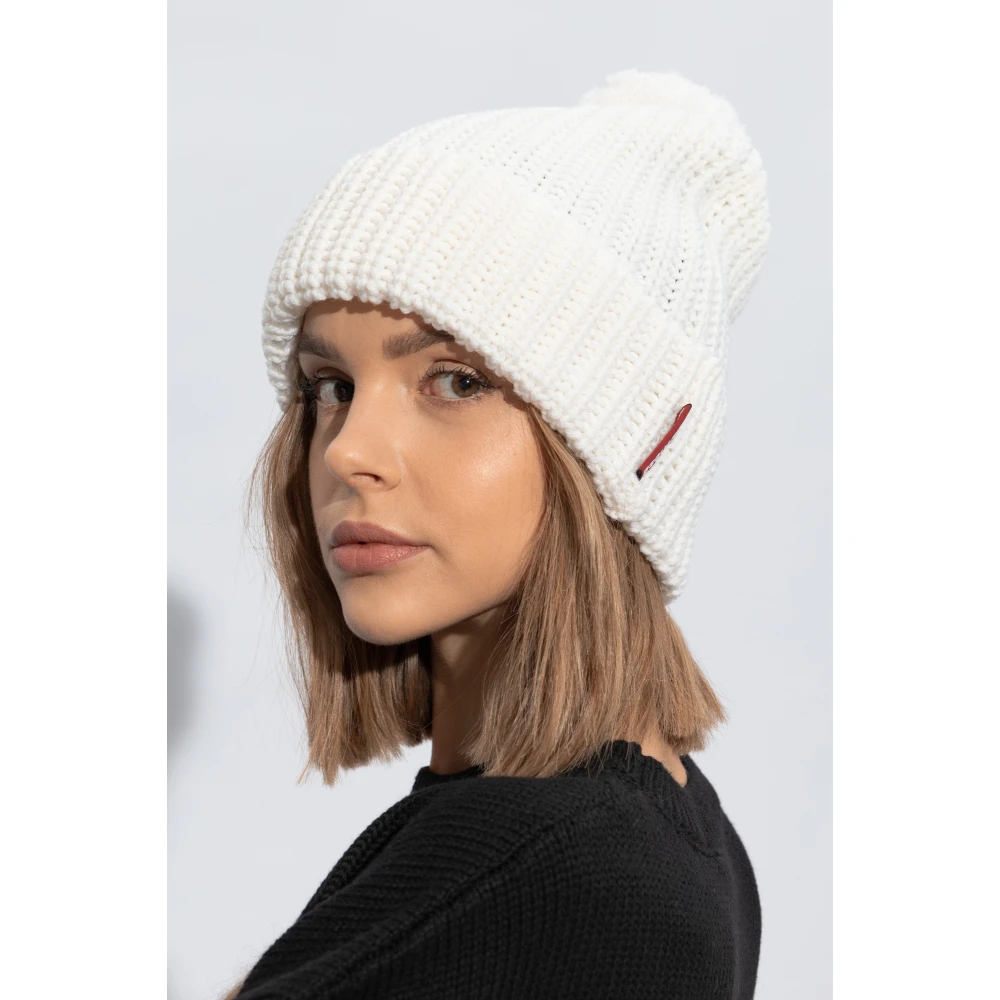 Dsquared2 Pom hat Beige Dames