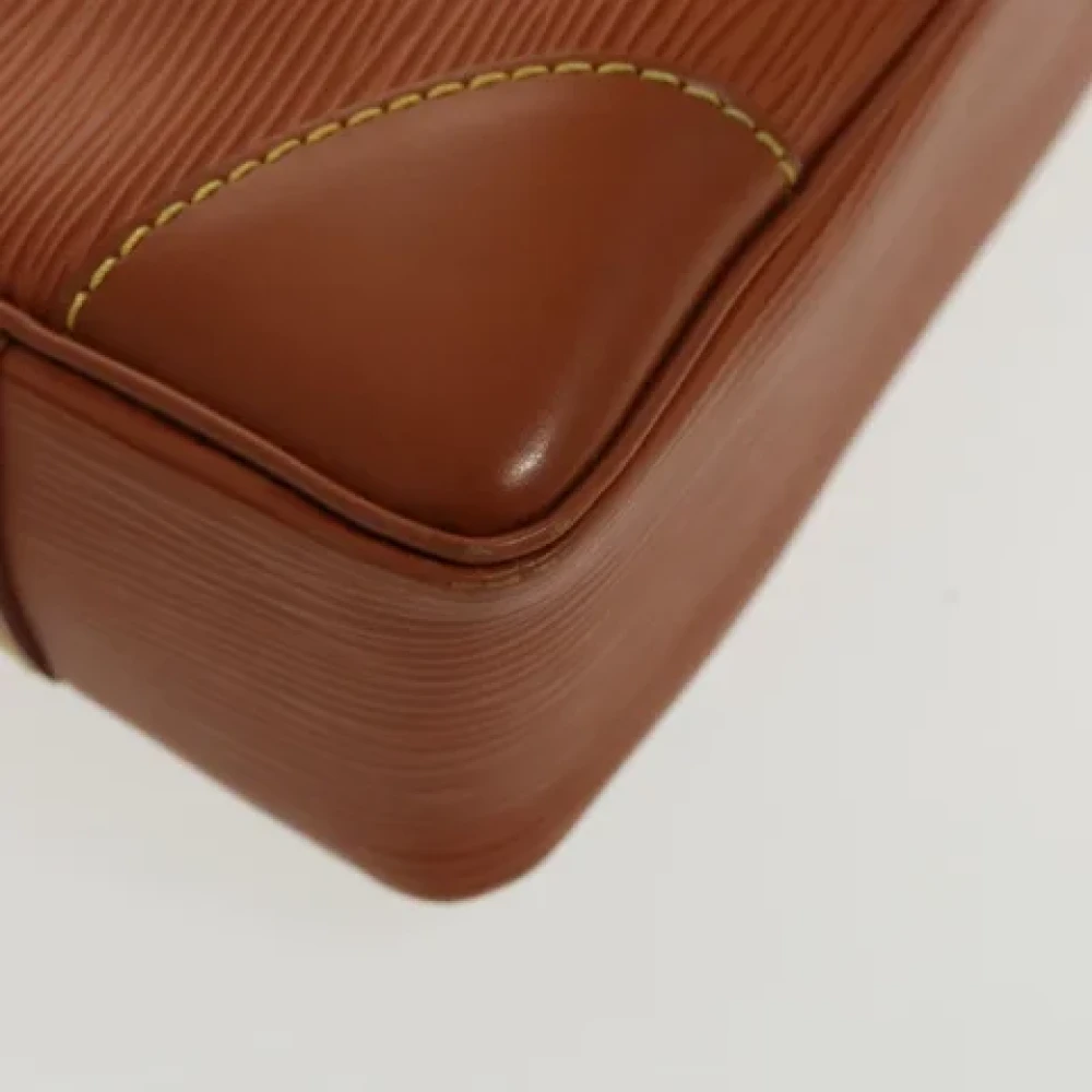 Louis Vuitton Vintage Pre-owned Leather handbags Brown Dames