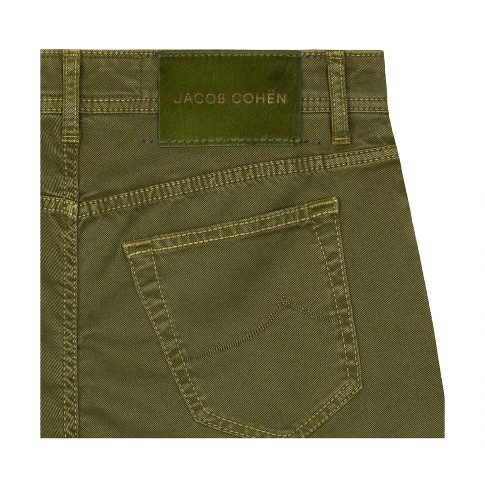 Jacob Cohën Slim Fit Bard Broek Green Heren
