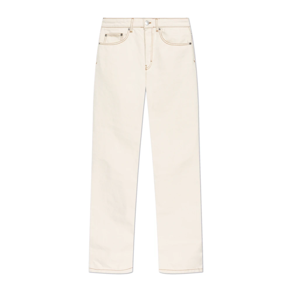 Trousers > Straight Trousers - - Ami Paris - Modalova