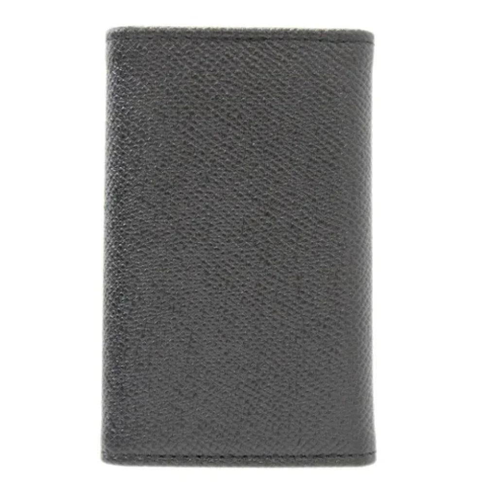 Bvlgari Vintage Pre-owned Fabric key-holders Black Dames