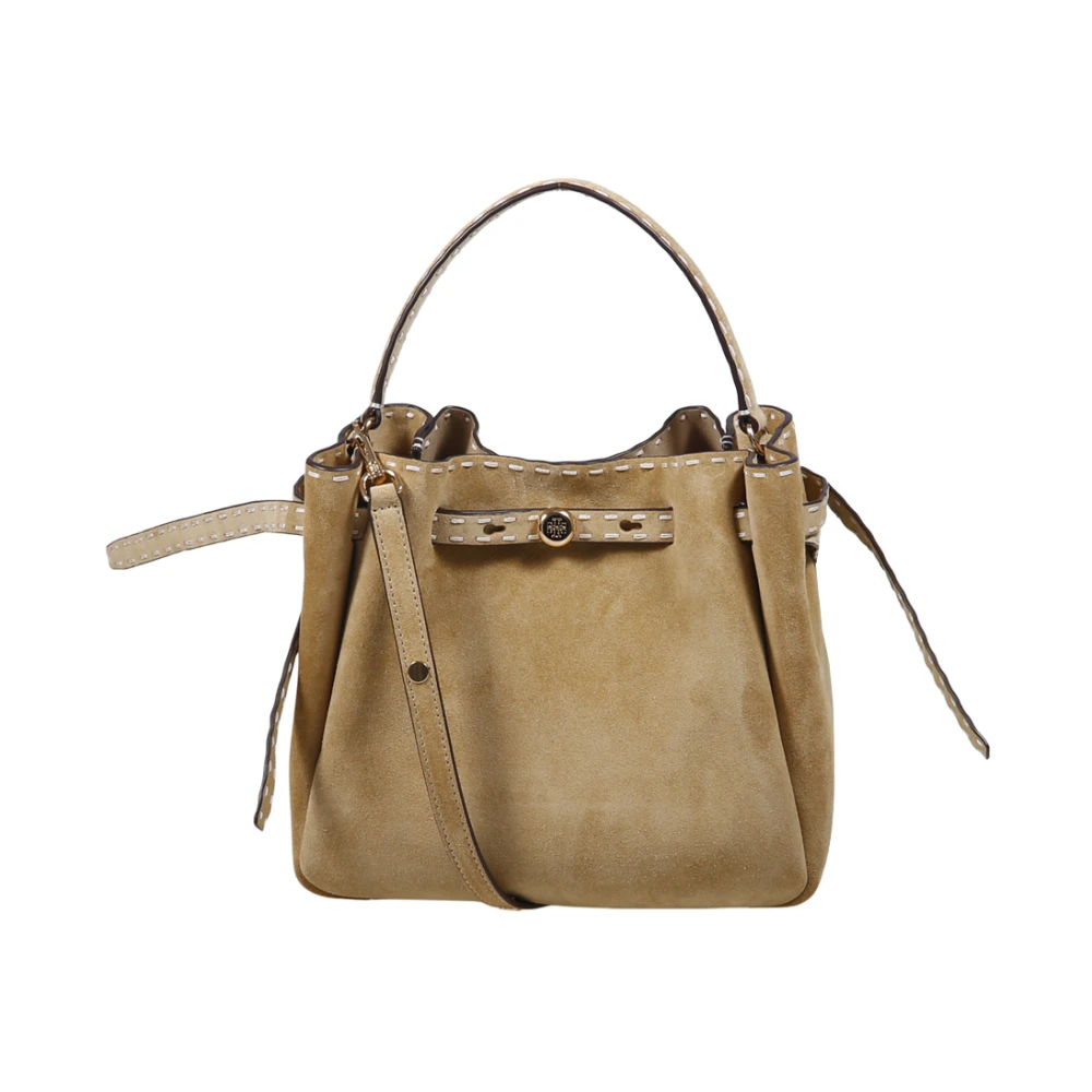 Tory Burch Women's Brown Romy Bucket Bag