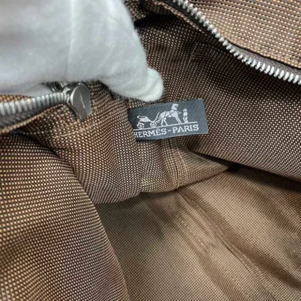 Hermès Vintage Pre-owned Canvas totes Brown Dames