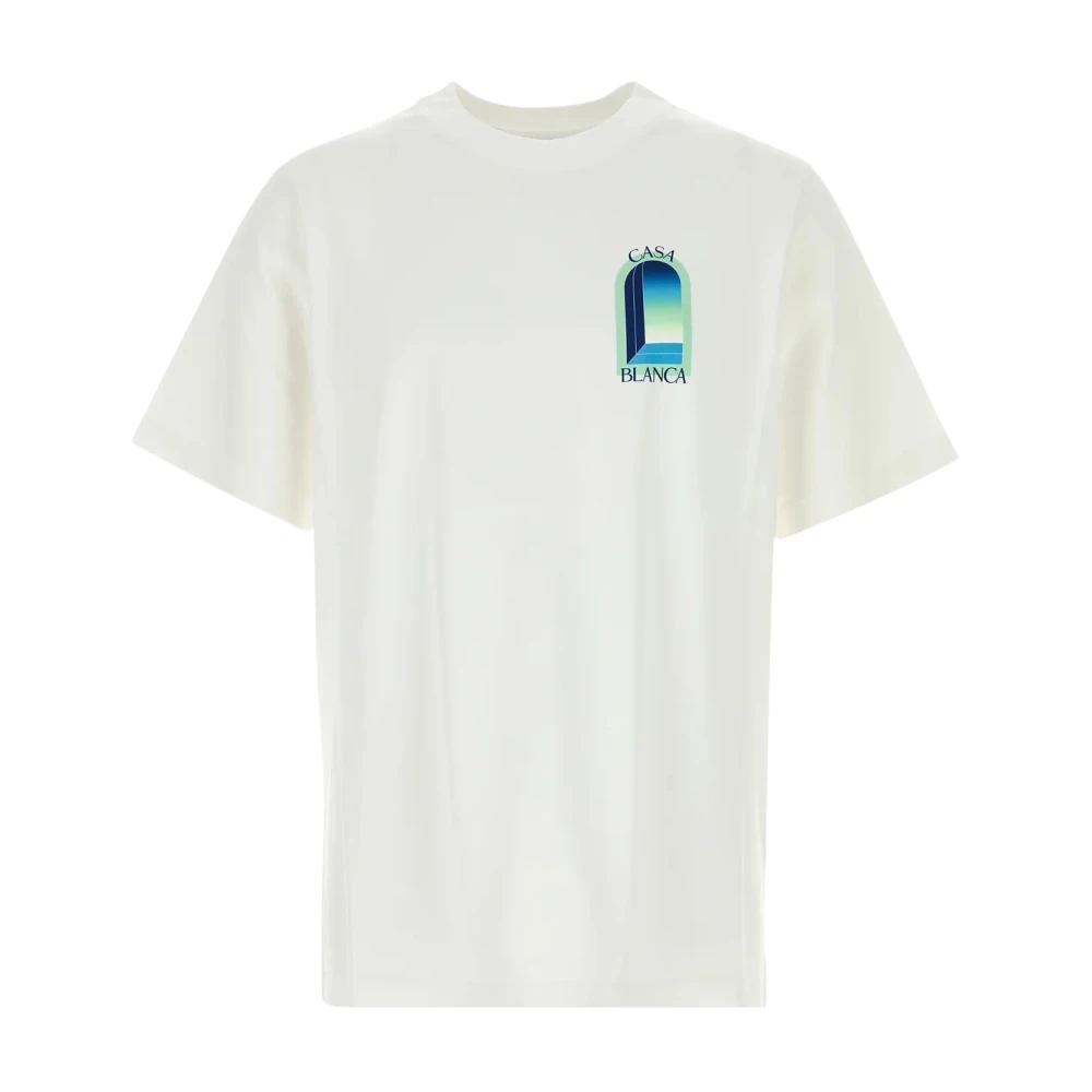 Casablanca , T-Shirts, Male, White, S, T-Shirts And Polos White