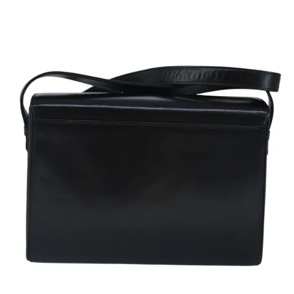 Valentino Vintage Pre-owned Leather crossbody-bags Black Dames